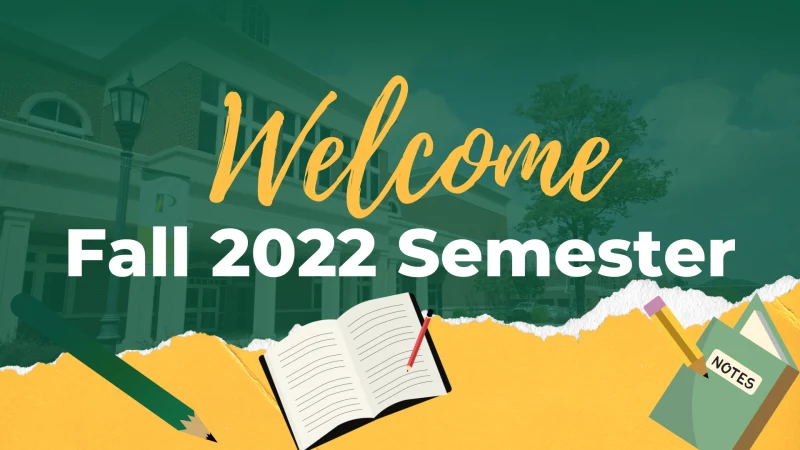 Welcome to the 2022 Fall Semester!