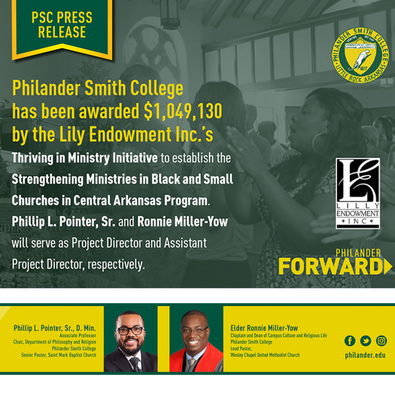 Lilly Endowment Invests $1M in Philander Smith College to Strengthen Ministries in Black and Small Churches