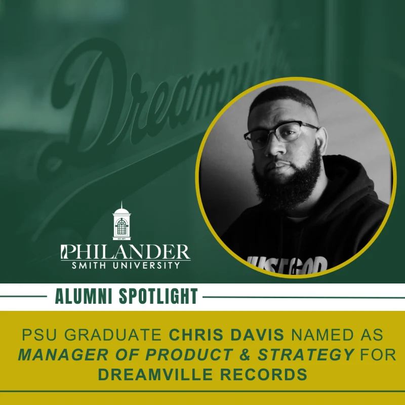 PSU Graduate Chris Davis named as Manager of Product & Strategy for Dreamville Records