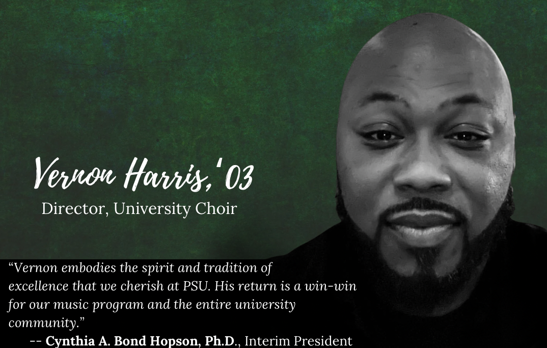 Philander Smith University Names Alumnus Vernon Harris  as New Director of the University Choir