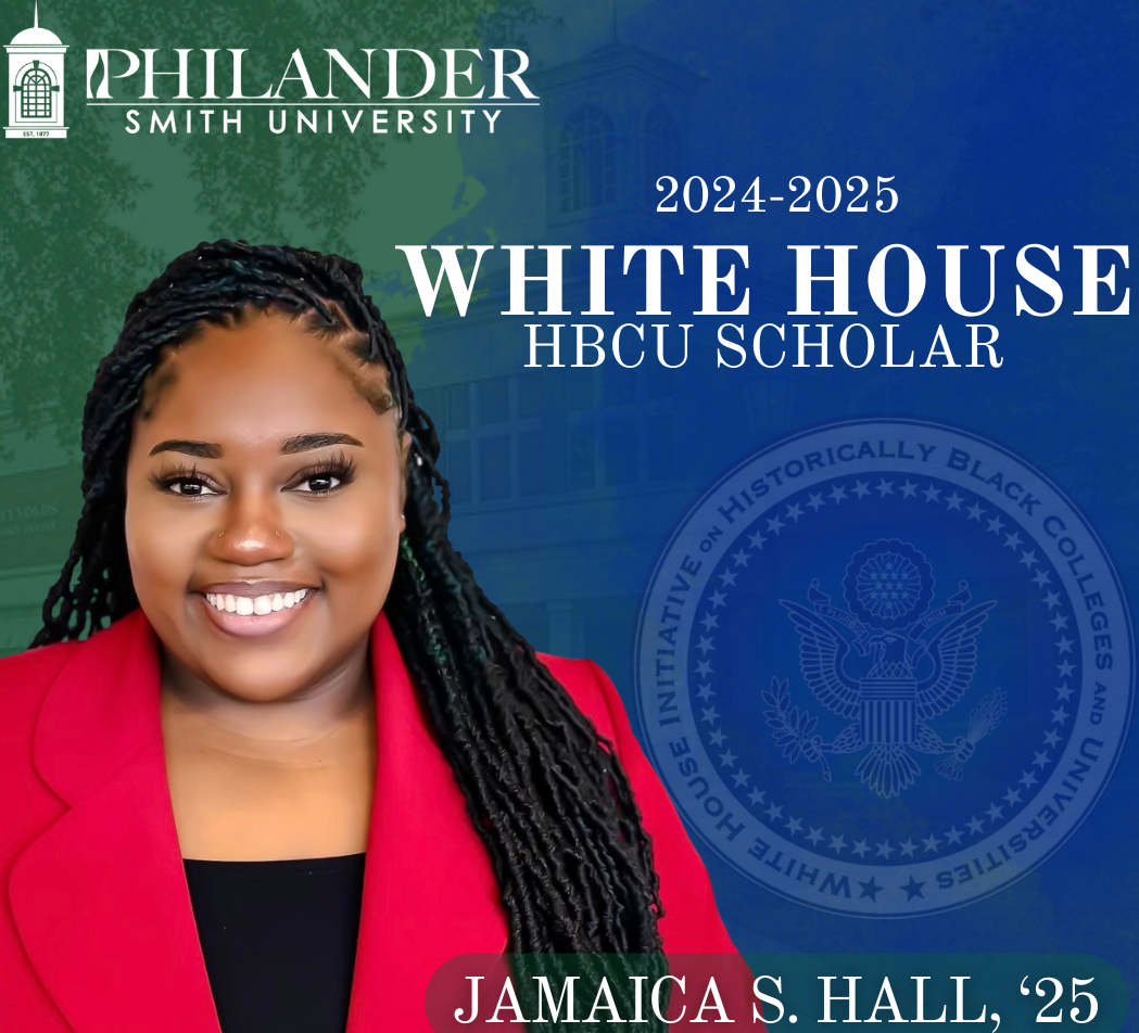 Senior Jamaica S. Hall is Selected as a 2024 White House HBCU Scholar